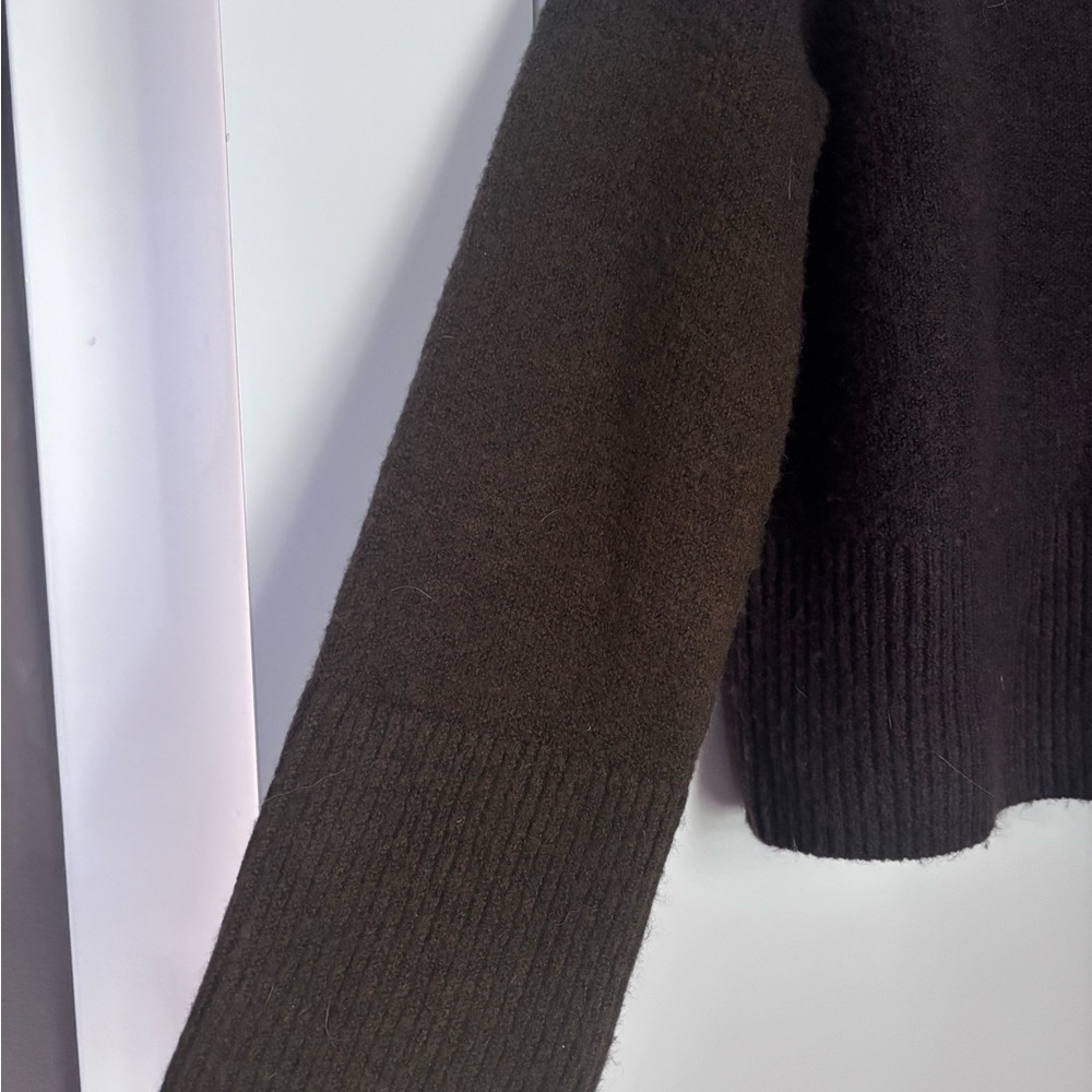 Parker Chocolate Brown Knit Cardigan - Picture 3 of 3